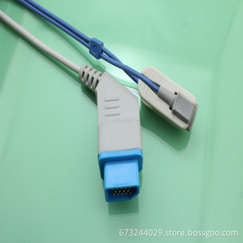 Compatible Nihon Kohden spo2 sensor supply,paitient monitor 14pin spo2 sensor,CE/ISO13485 approved